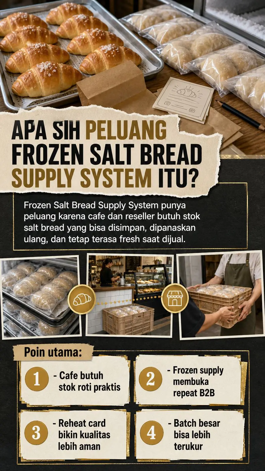 Frozen Salt Bread Supply System section 2