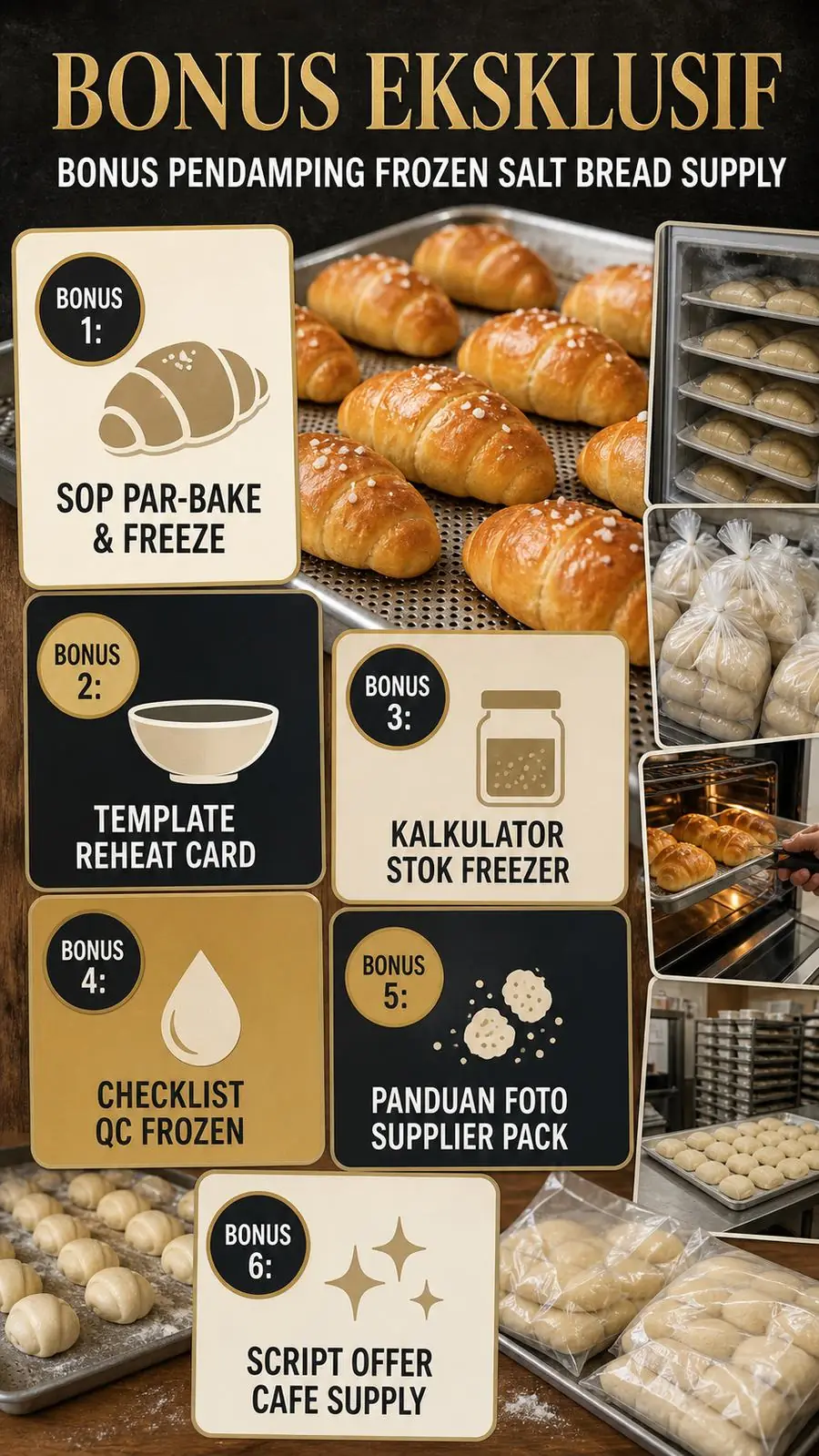 Frozen Salt Bread Supply System section 6