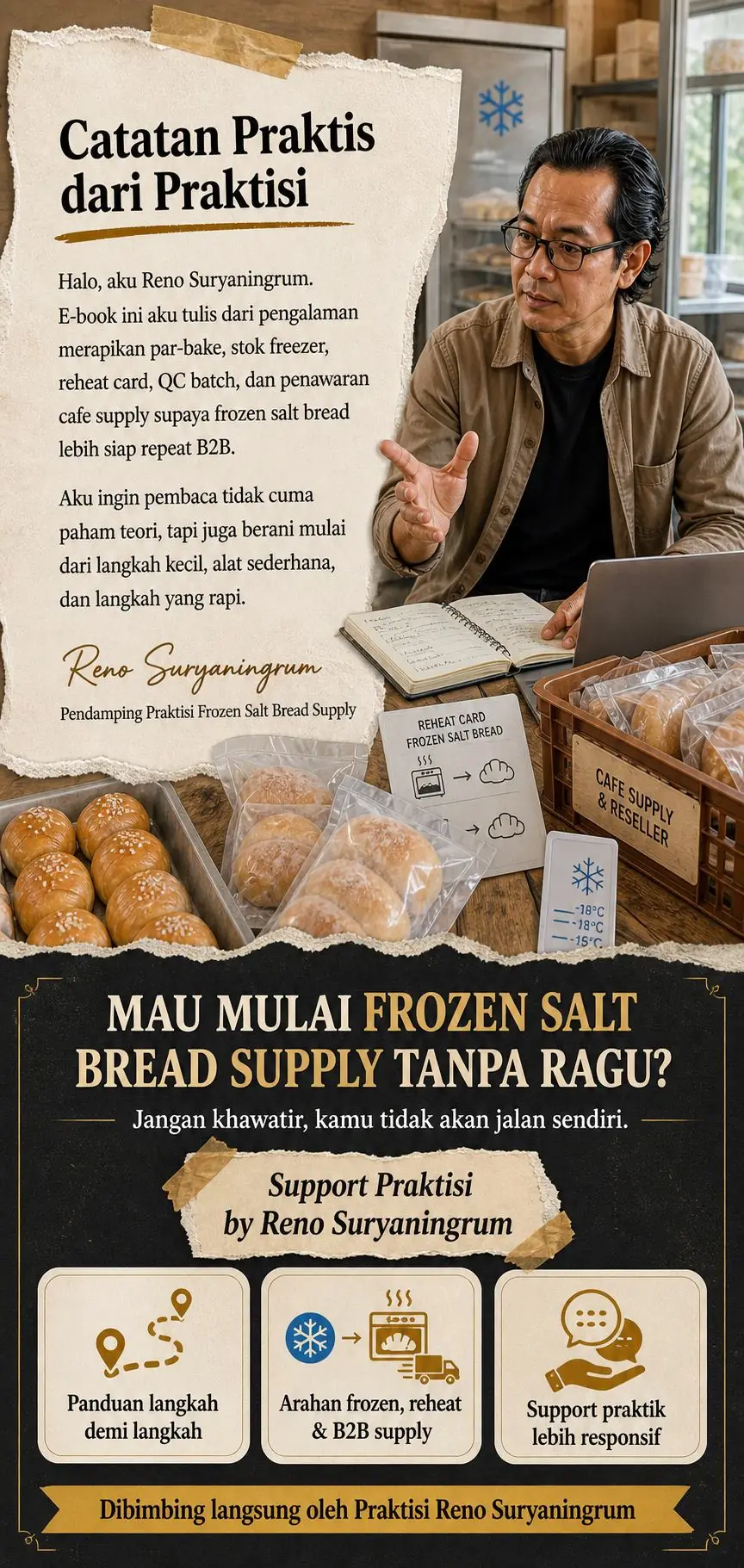 Frozen Salt Bread Supply System section 9