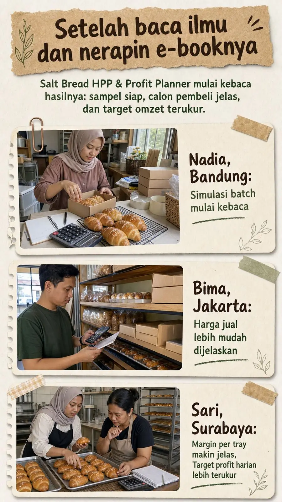 Salt Bread HPP & Profit Planner section 7
