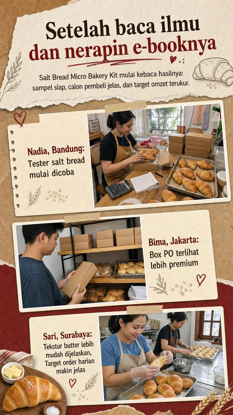 Salt Bread Micro Bakery Kit section 7